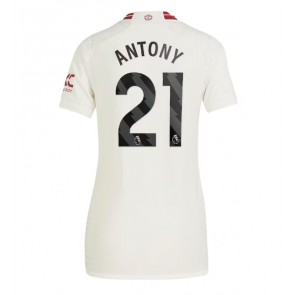 Maillot de foot Manchester United Antony #21 Troisième Femmes 2023-24 Manches Courte